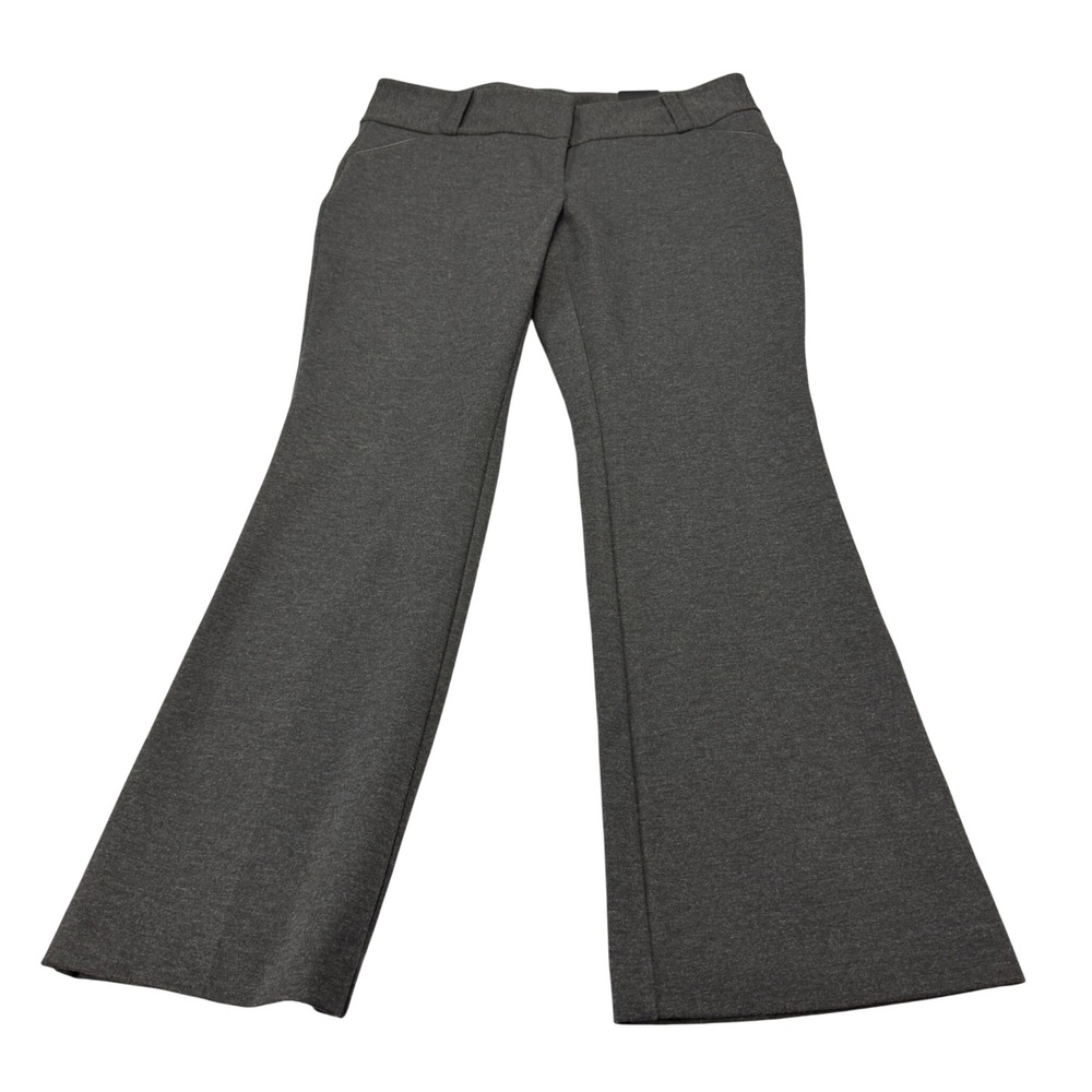 Alfani Tummy Control Trouser Charcoal Gray‎ Bootcut Dress Pants Womens 14